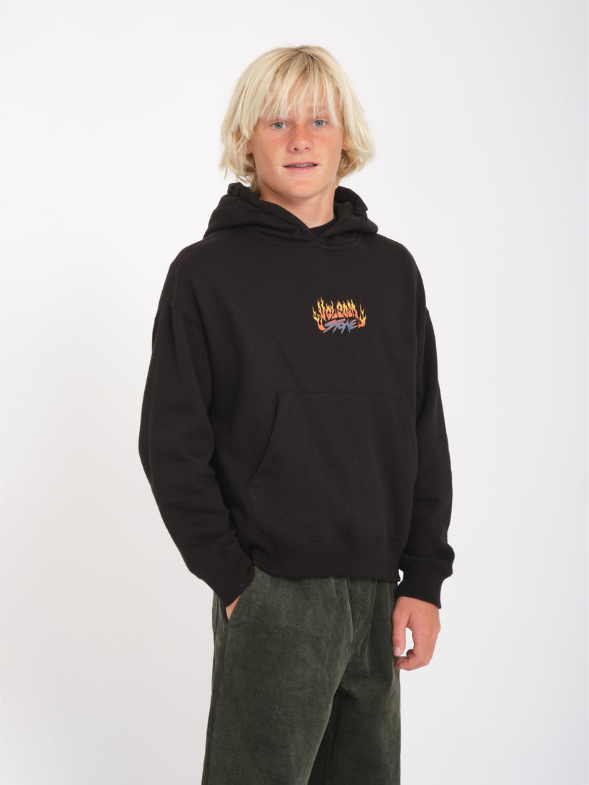 Sweat à capuche Trux - BLACK - (ENFANT)