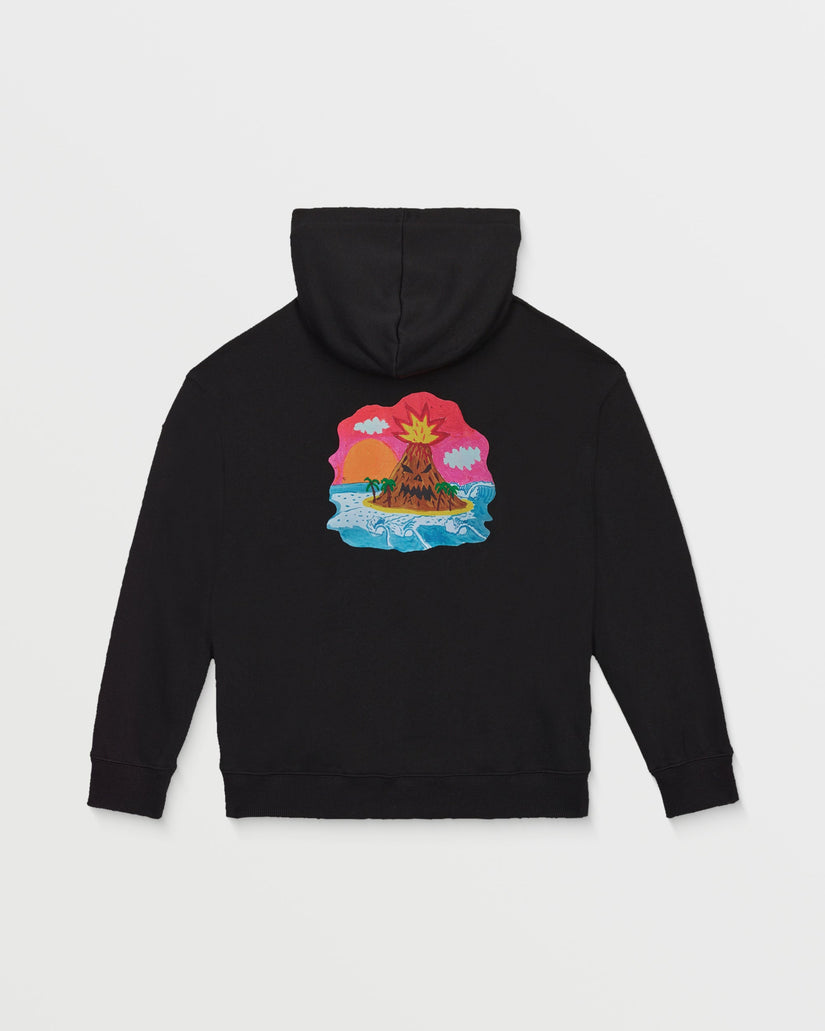 Sweat à capuche Ozzy - Black - (ENFANT)