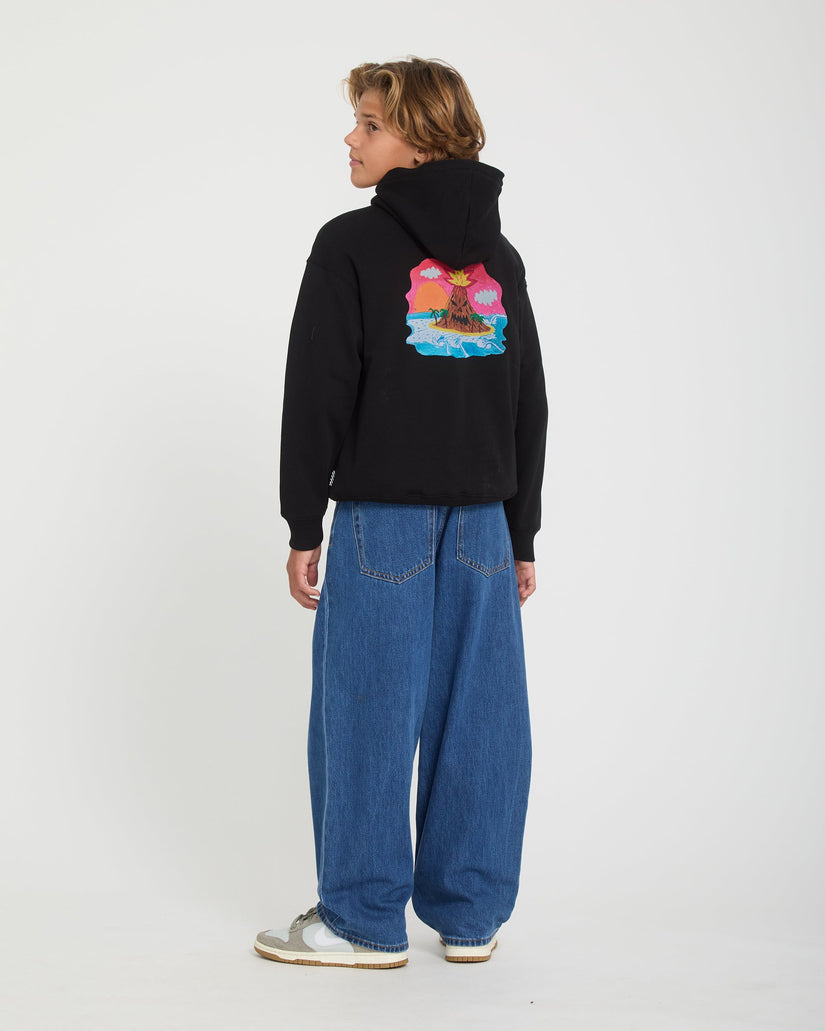 Sweat à capuche Ozzy - Black - (ENFANT)