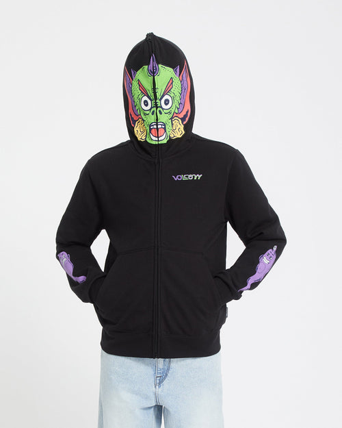 Sweat Capuche Garçon Rebel Fair Isle – Taille 158 (12-13 Ans) – Zip Intégral – Occasion