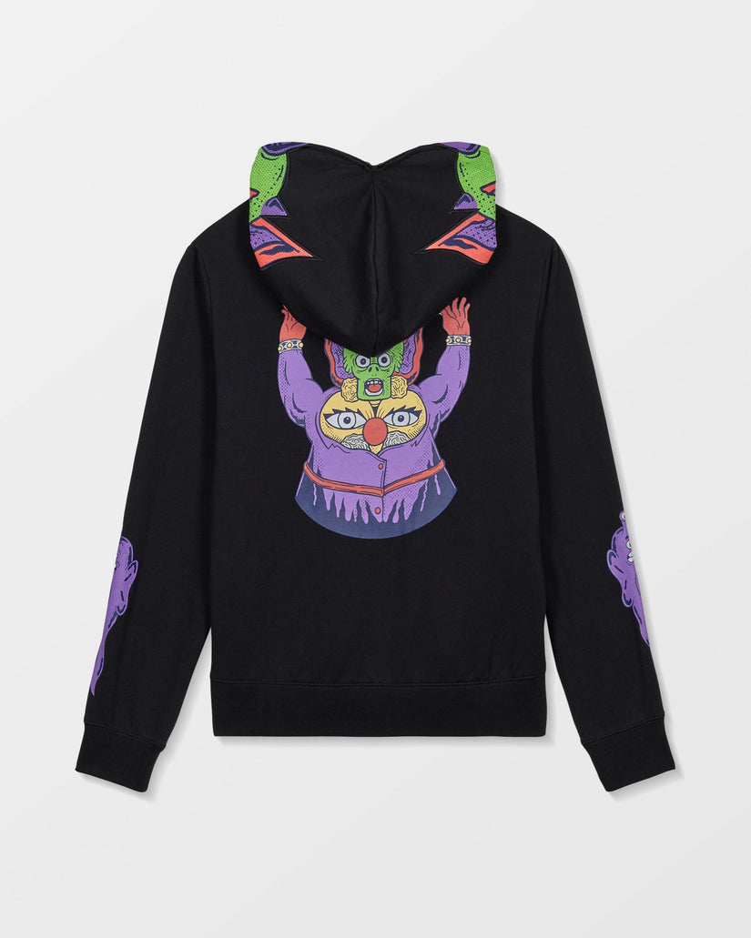 Sweat à capuche zippé Ben Sanair - Black - (ENFANT)