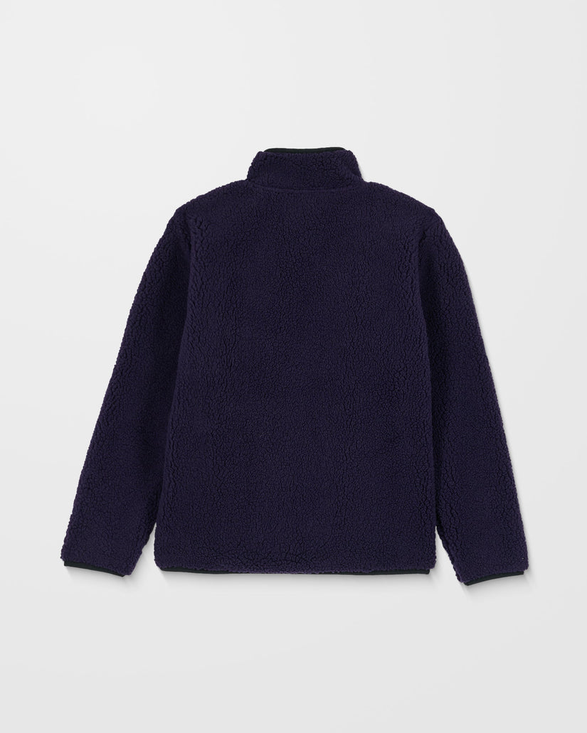 Sweat Zippé Muzzer Fuzzar - Dark Purple - (ENFANT)