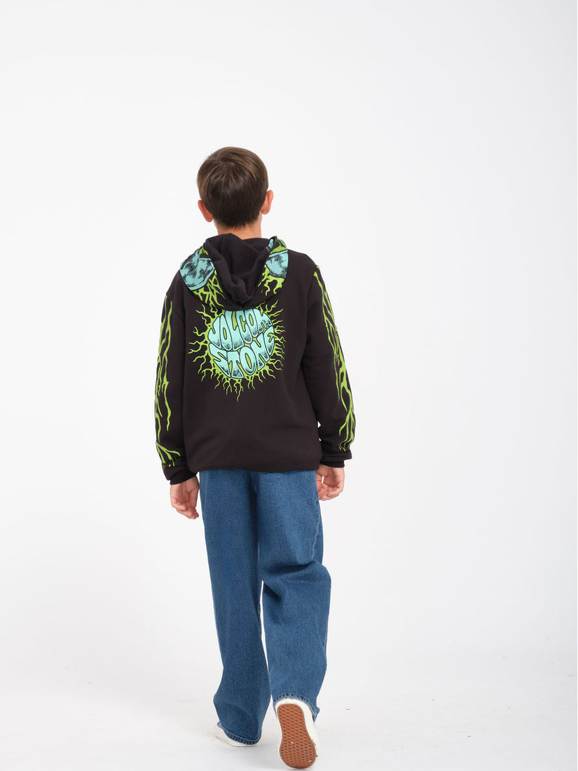 Sweat à capuche zippé Alien - BLACK - (ENFANT)
