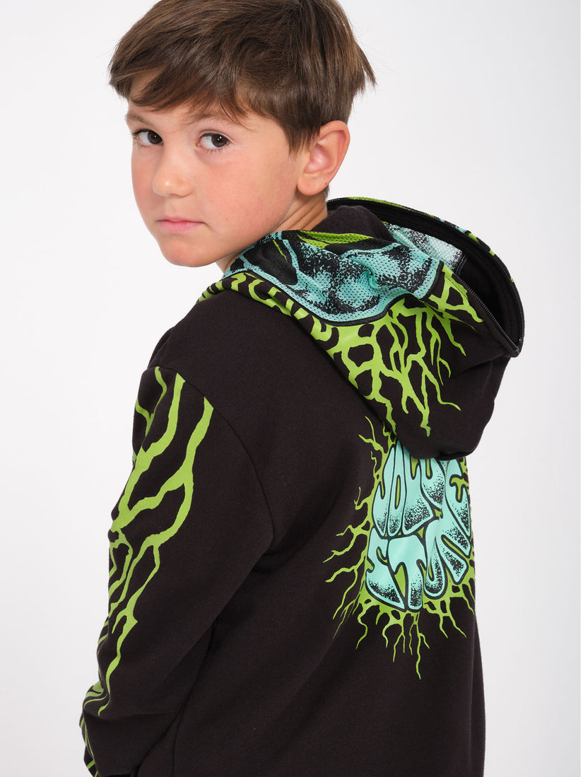 Sweat à capuche zippé Alien - BLACK - (ENFANT)