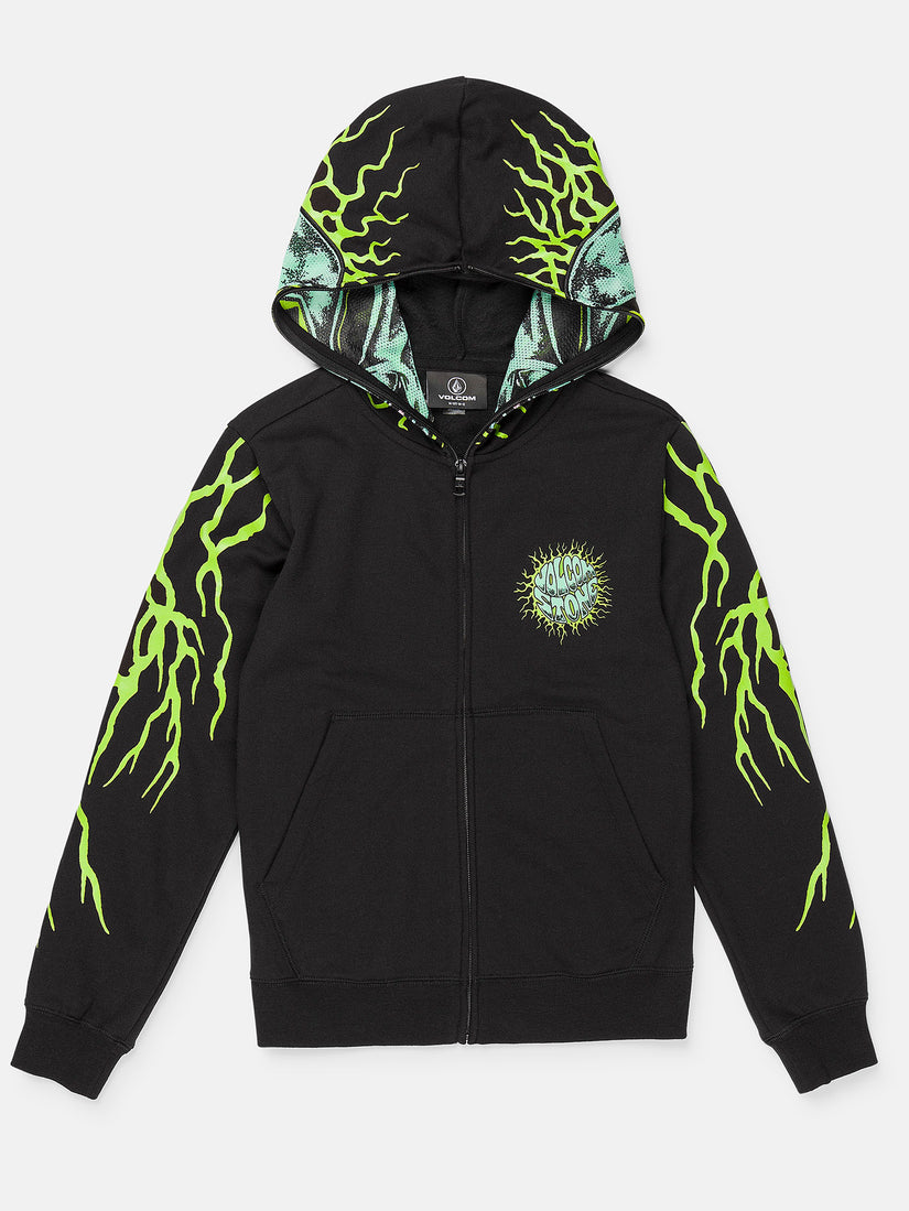 Sweat à capuche zippé Alien - BLACK - (ENFANT)