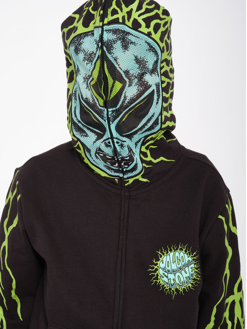 Sweat à capuche zippé Alien - BLACK - (ENFANT)