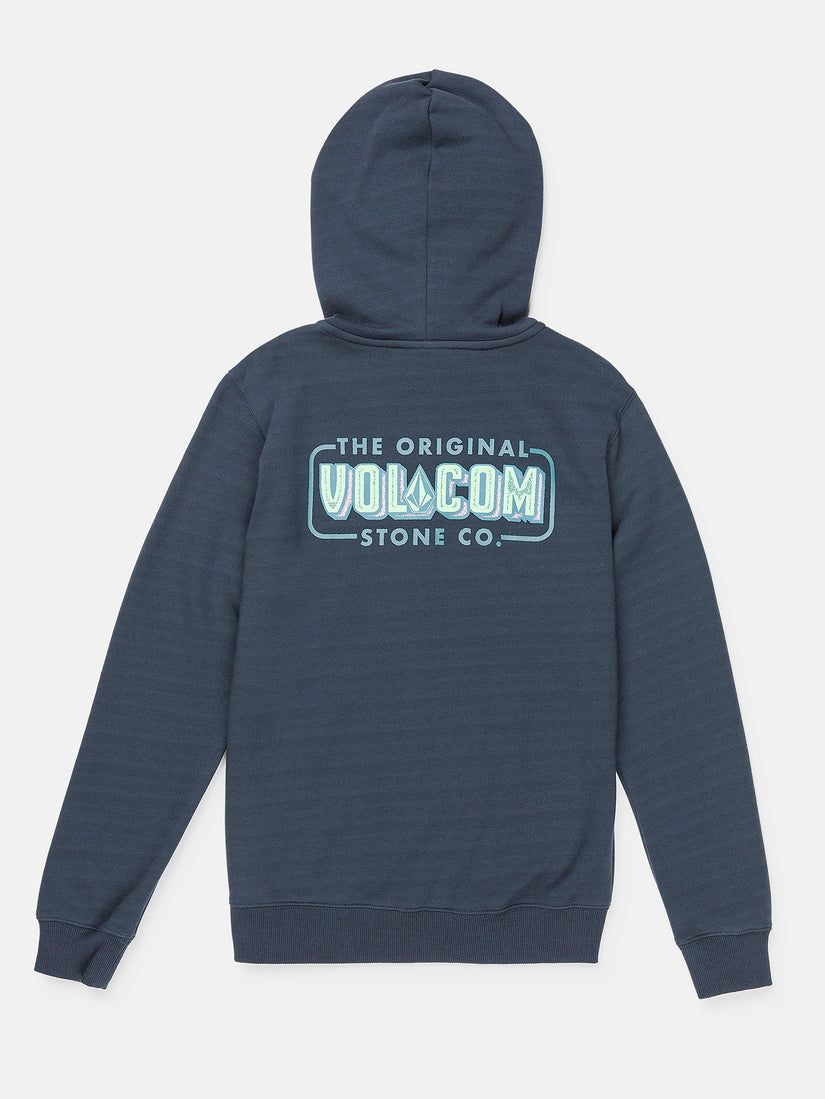 Sweat à capuche zippé Vibeout - NAVY - (ENFANT)
