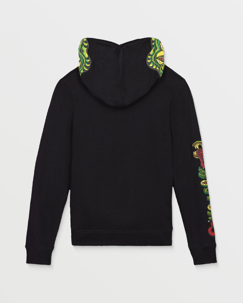 Sweat à capuche zippé Snaky - Black - (ENFANT)