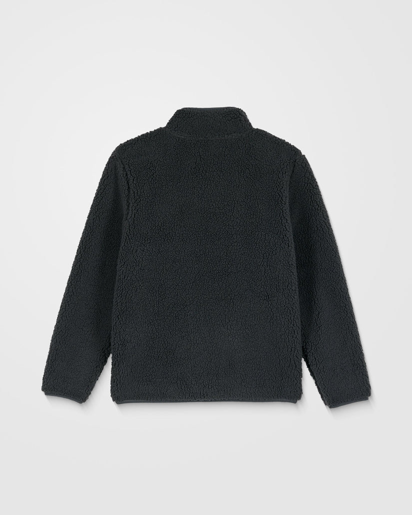 Veste Zippée Sherpa Storm Stone - Asphalt Black - (ENFANT)