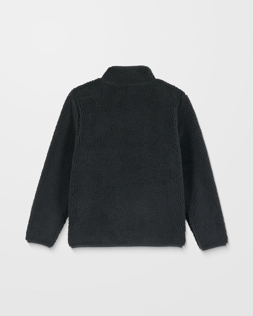 Sweat Polaire Zippé Storm Stone - Asphalt Black - (ENFANT)