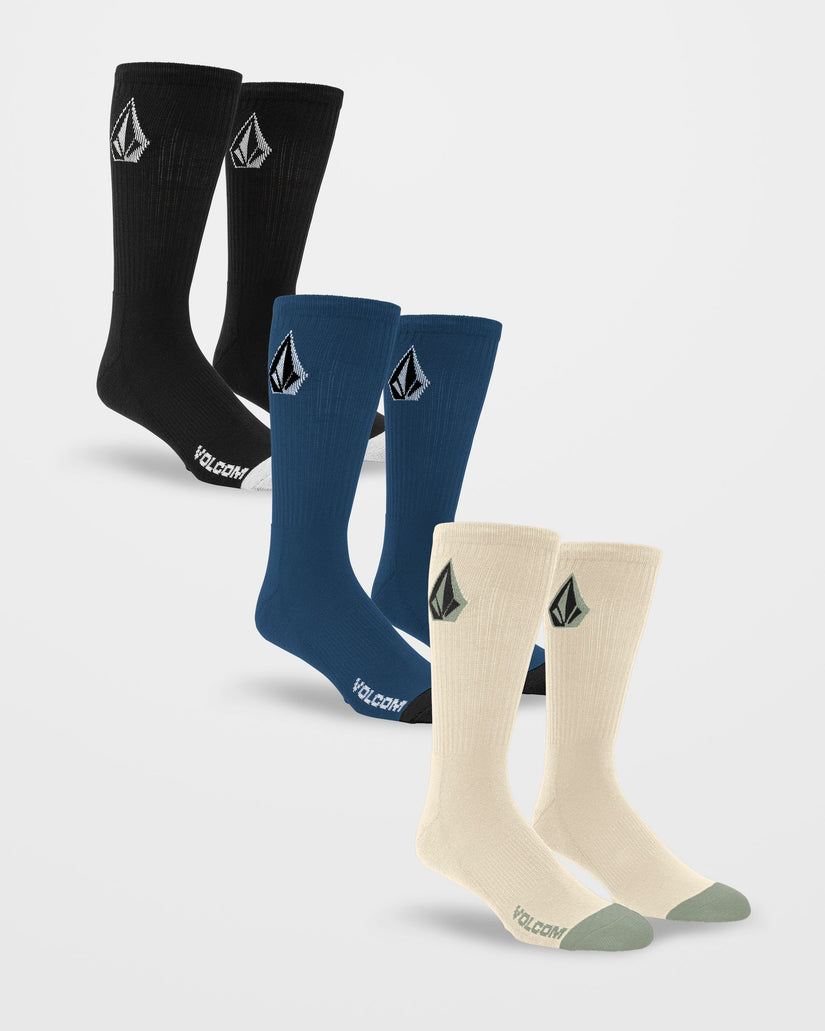 Chaussettes Full Stone Mix (3 Paires) - PALE KHAKI