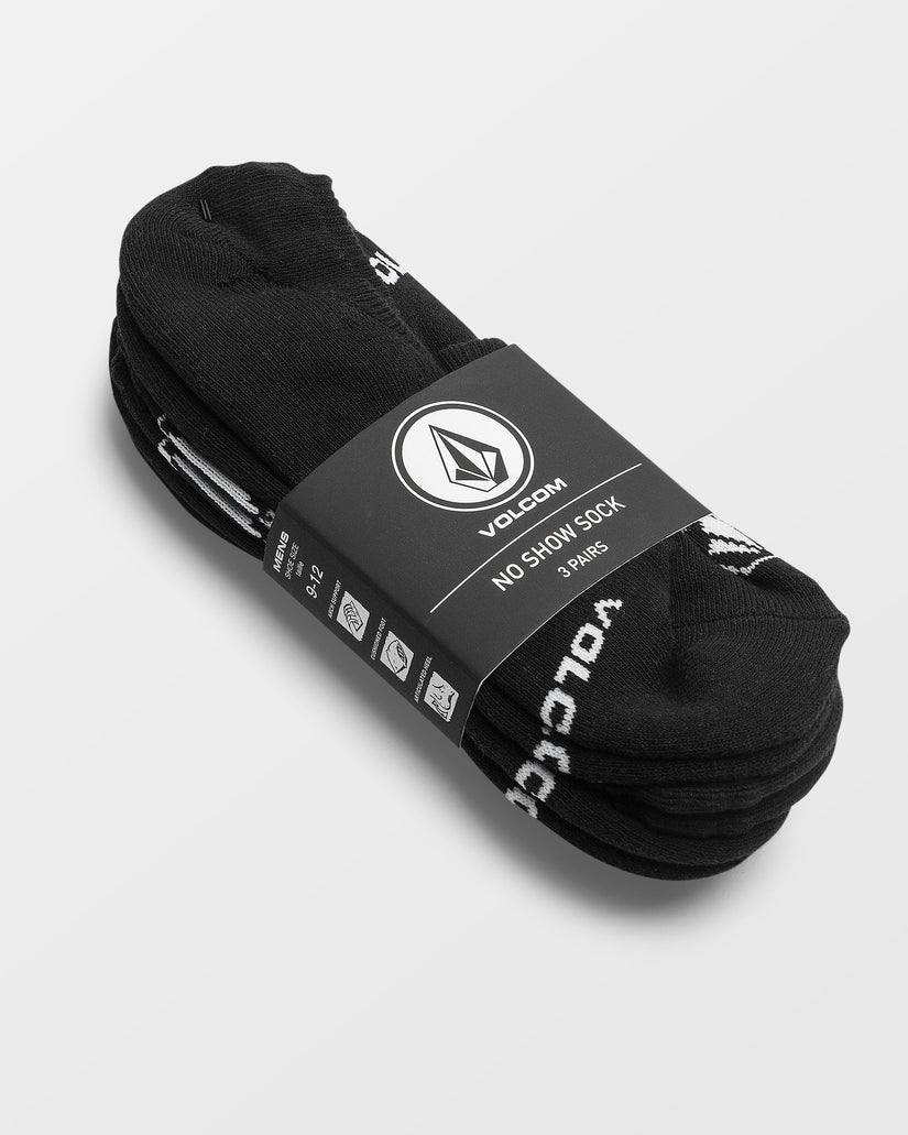 Chaussettes Stones Nshw (3 paires) - Black