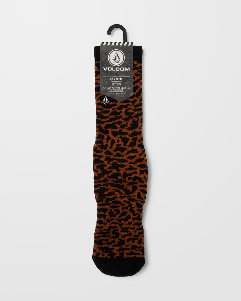 Chaussettes Utopias - Brown Horn