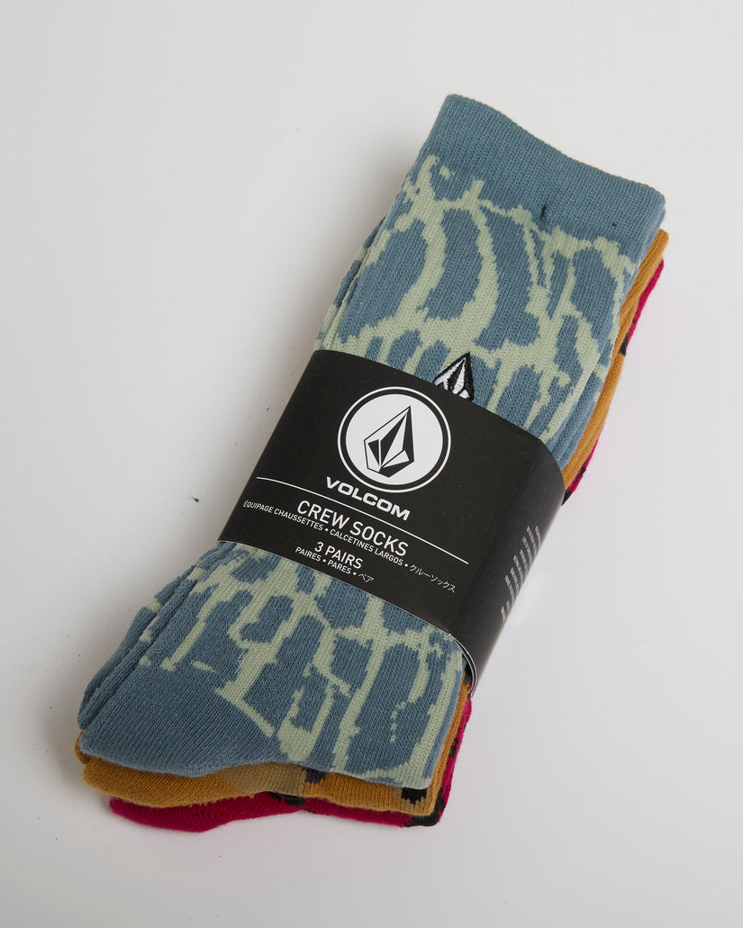 Chaussettes Print Mixer 2 (3 paires) - Mix