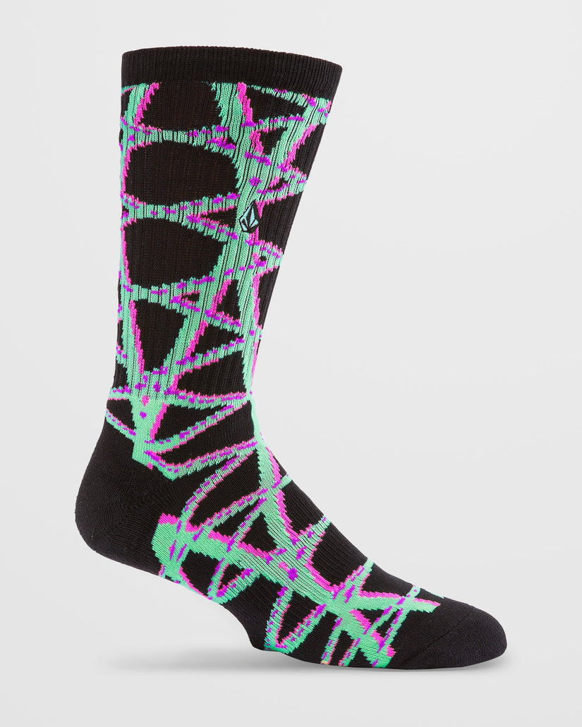 Chaussettes Printa Stone - Black