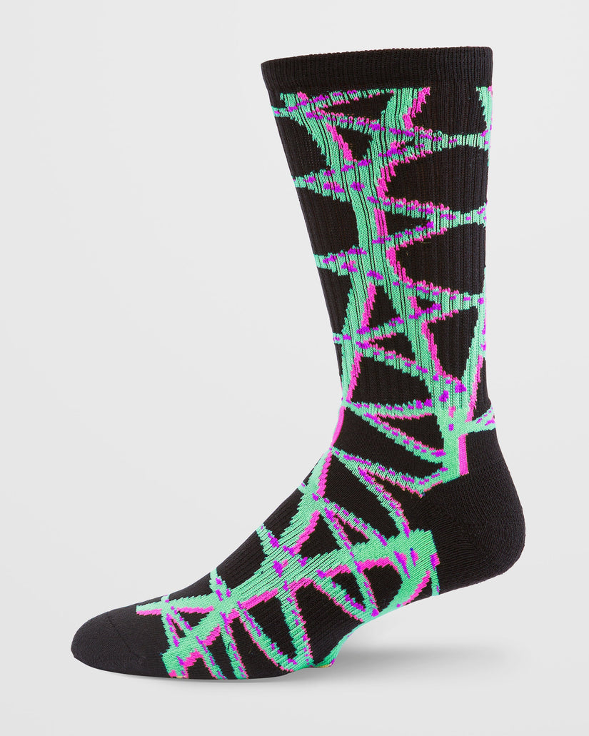 Chaussettes Printa Stone - Black