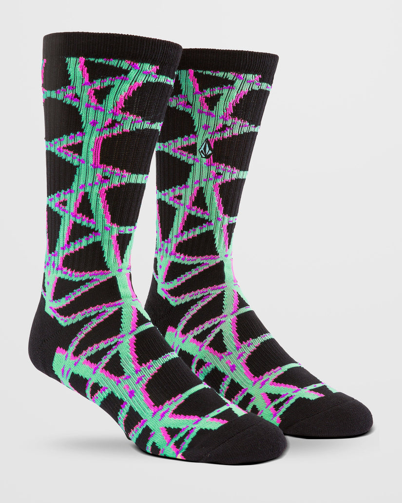 Chaussettes Printa Stone - Black
