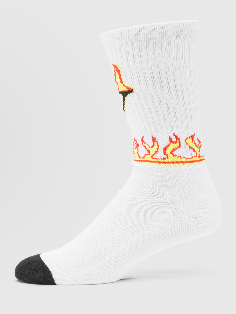 Chaussettes Fergadelic - WHITE