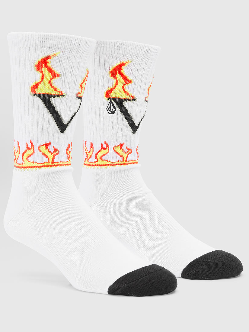 Chaussettes Fergadelic - WHITE