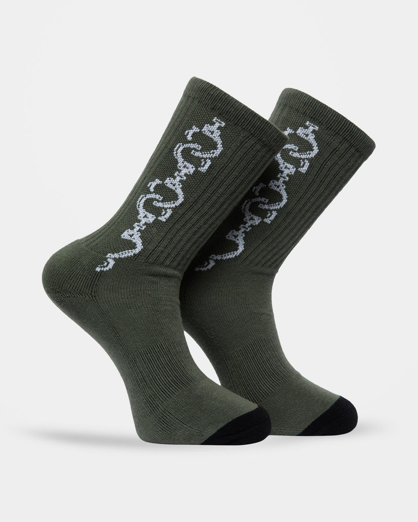 Chaussettes Daniel Shepard - Dark Olive