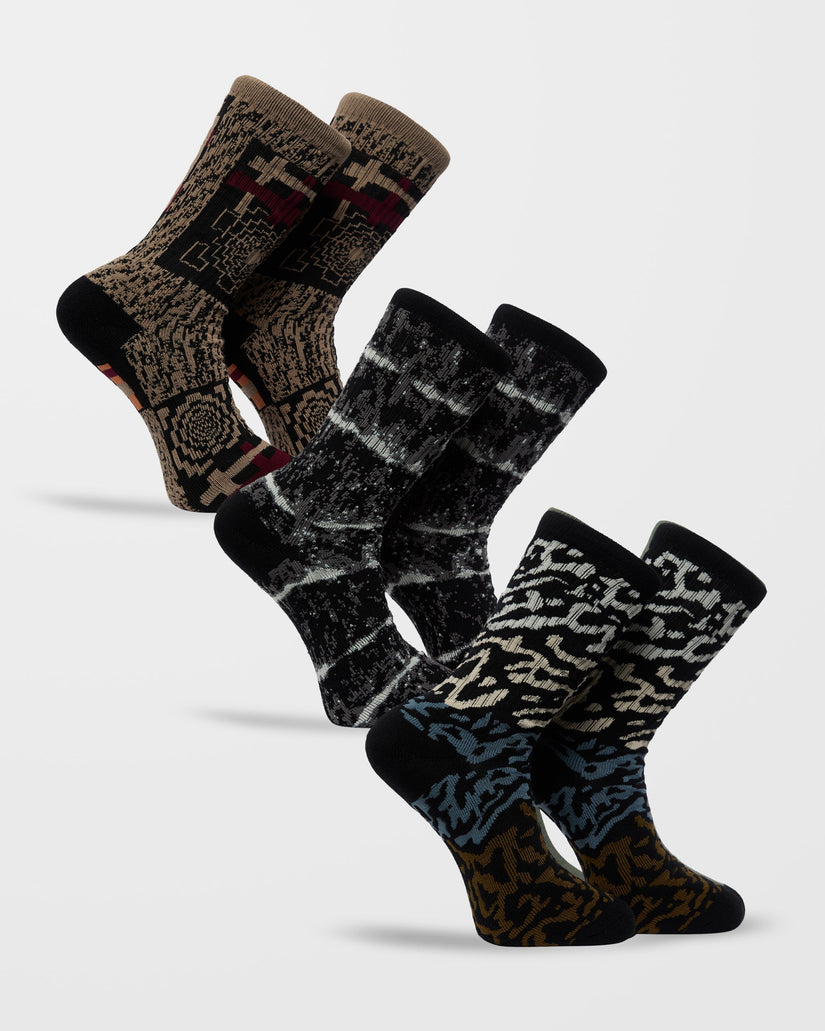 Chaussettes Printa Stoney (3 Paires) - Multi