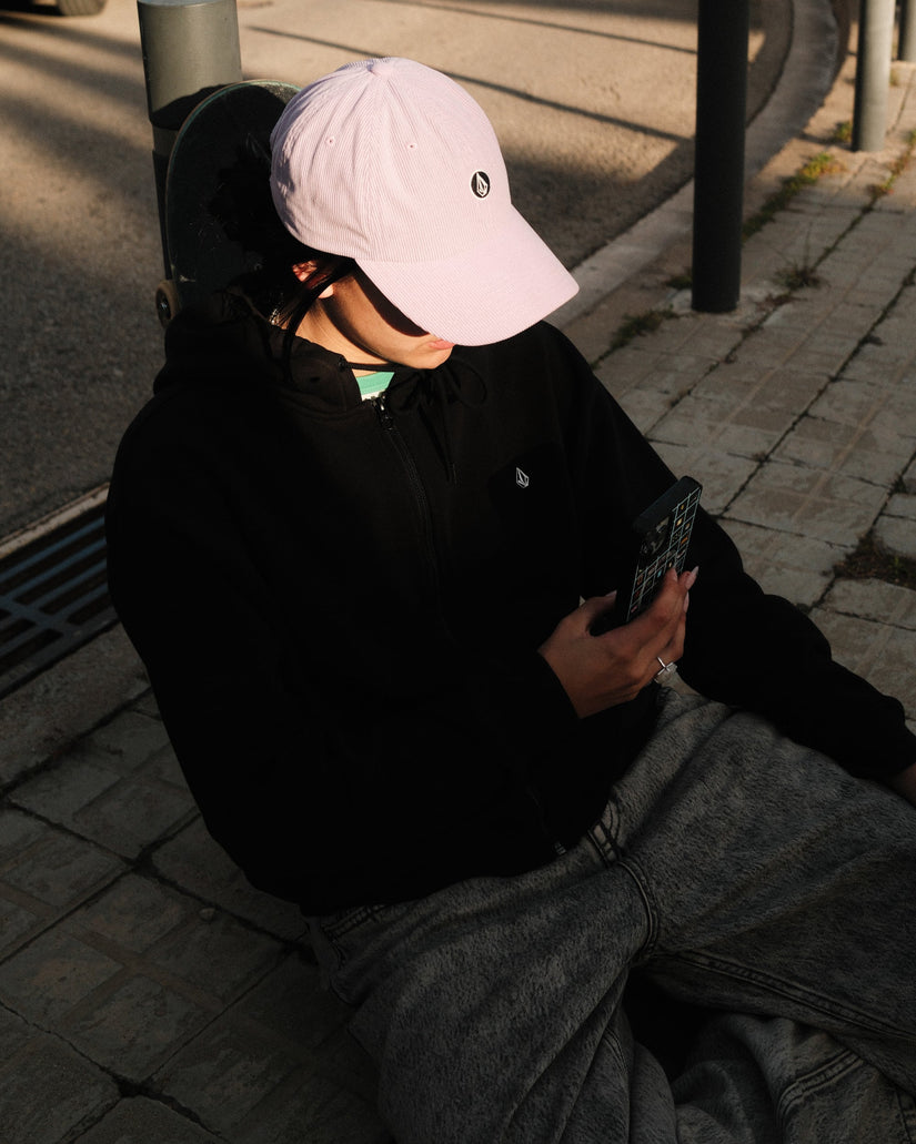 Casquette Circle Stone Cord Dad - DUSTY LAVENDER