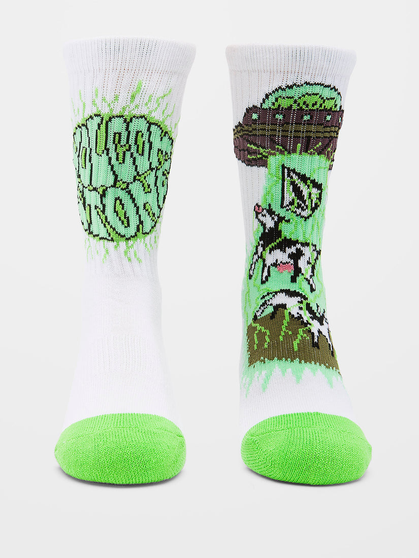 Chaussettes Udder Space - WHITE - (ENFANT)