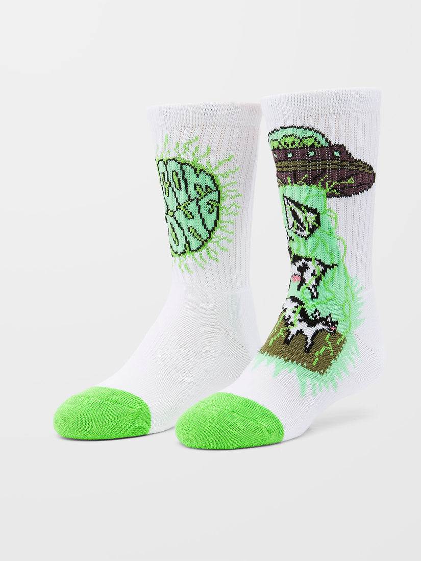 Chaussettes Udder Space - WHITE - (ENFANT)