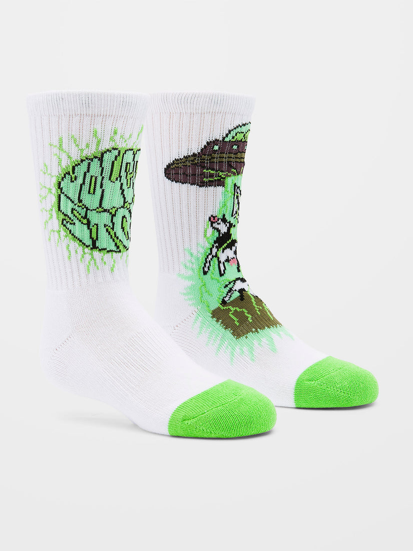Chaussettes Udder Space - WHITE - (ENFANT)