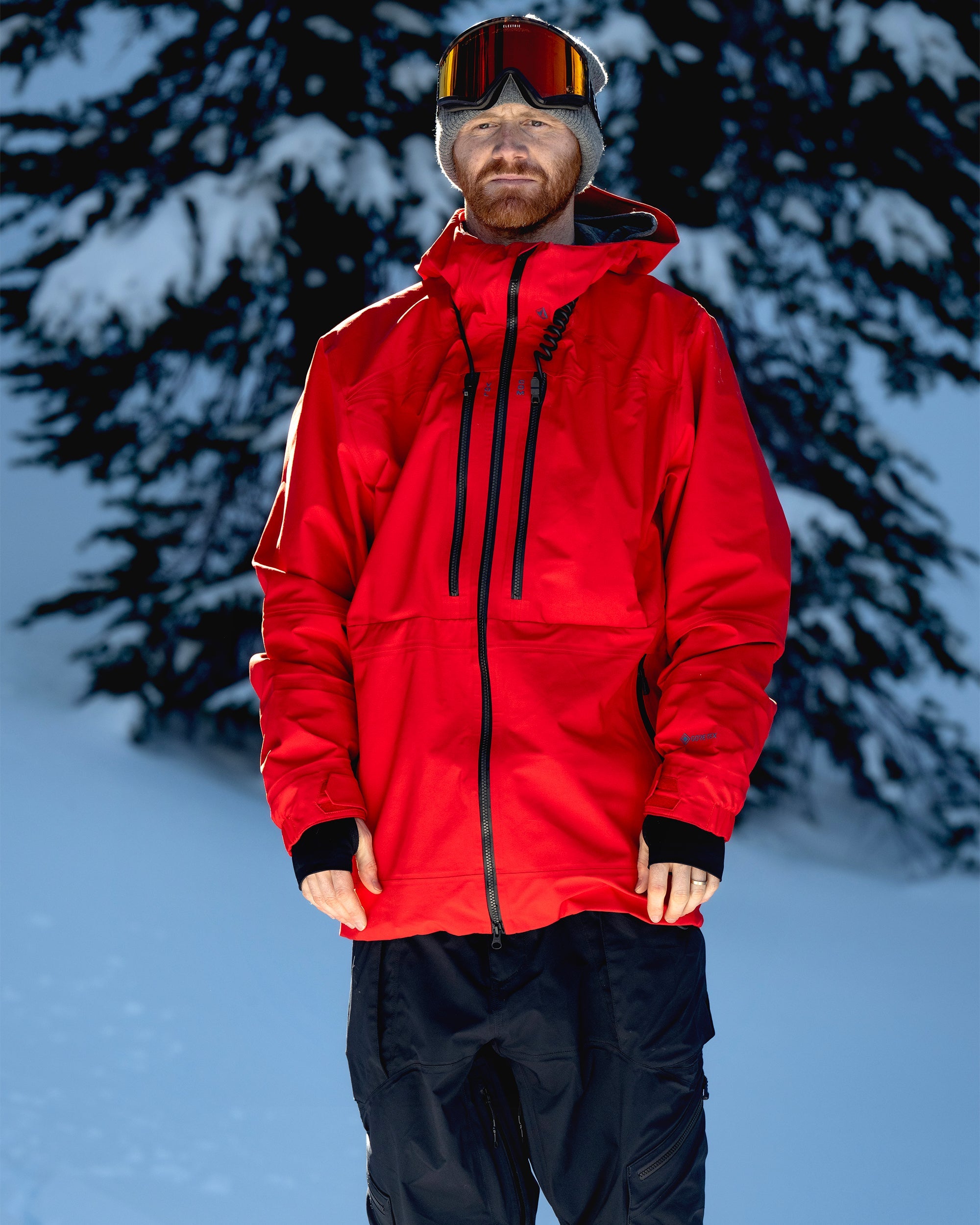 スノーボード Volcom guide gore-tex (M) Veste Guide Gore-Tex - Crimson - Homme - Volcom France - Garantie