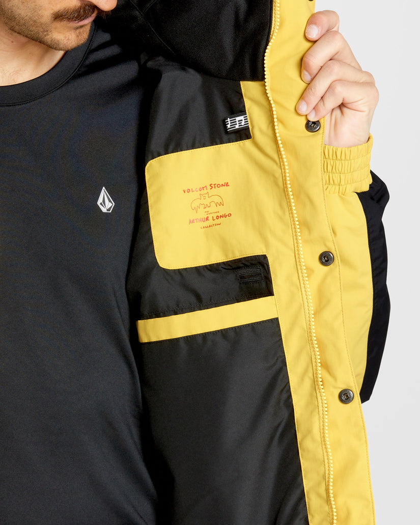 Veste Longo Gore-Tex - Dark Yellow