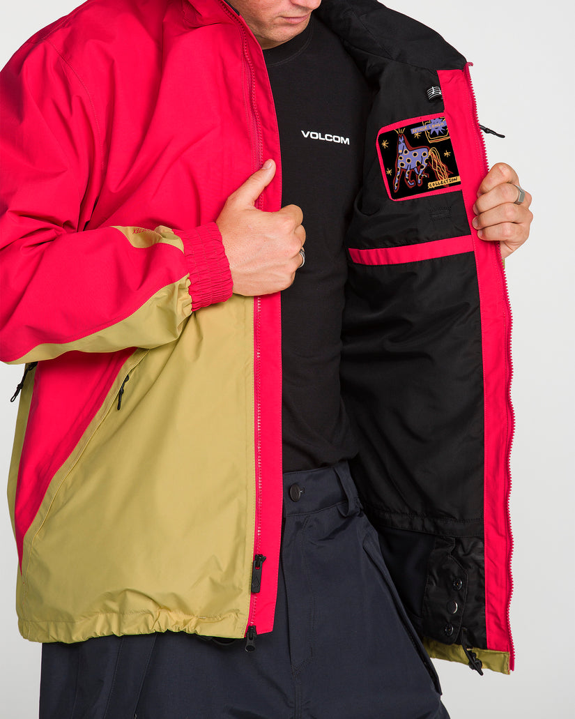 Veste Longo Gore-Tex - Bright Cherry