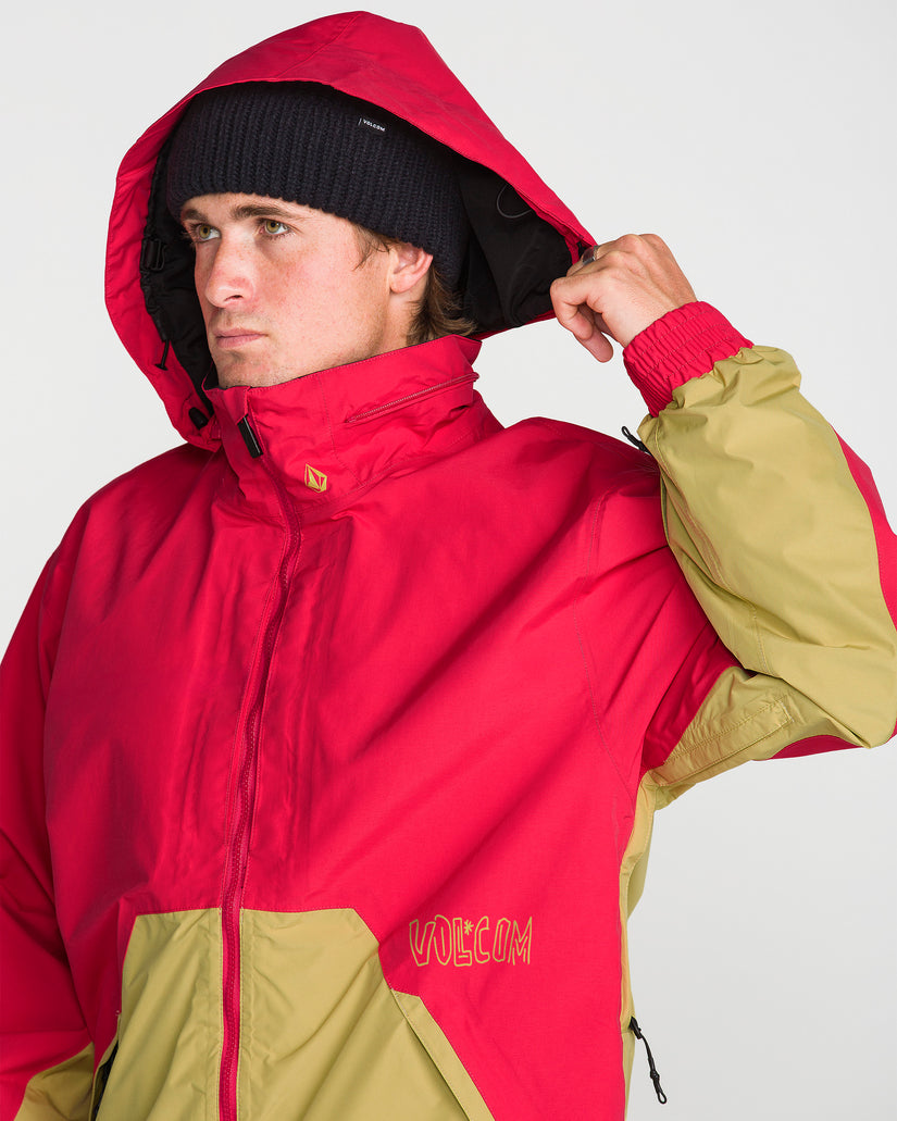 Veste Longo Gore-Tex - Bright Cherry
