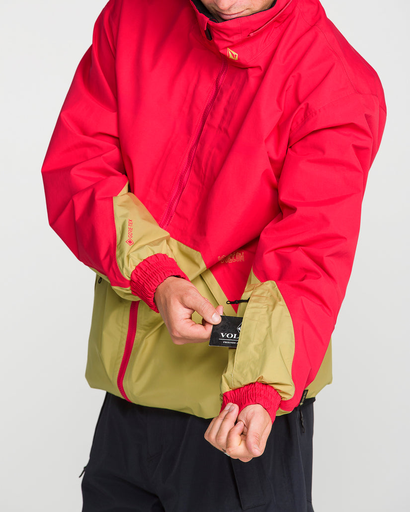Veste Longo Gore-Tex - Bright Cherry