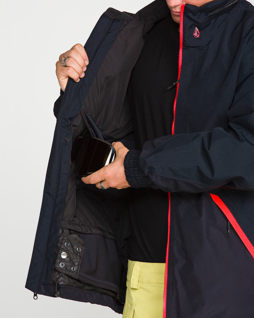 Veste Longo Gore-Tex - Black