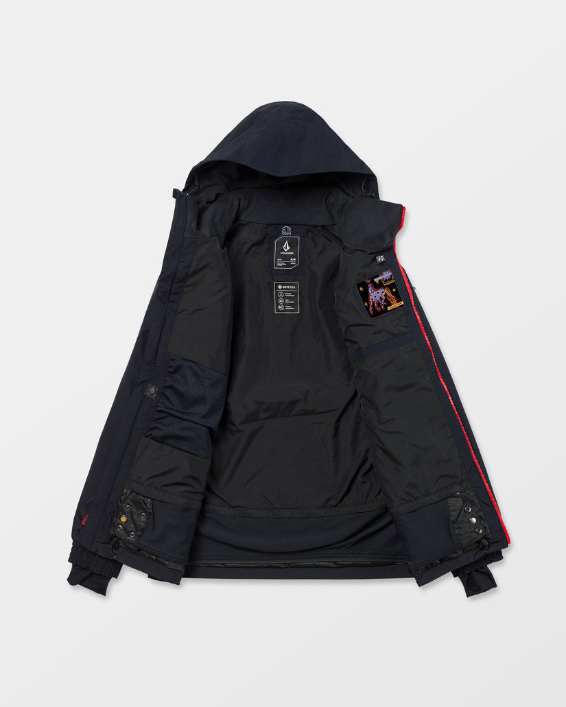 Veste Longo Gore-Tex - Black