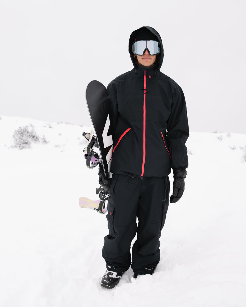 Veste Longo Gore-Tex - Black