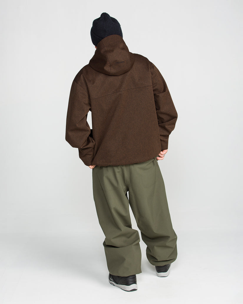 Veste Top Stitch 10K - Brown Denim