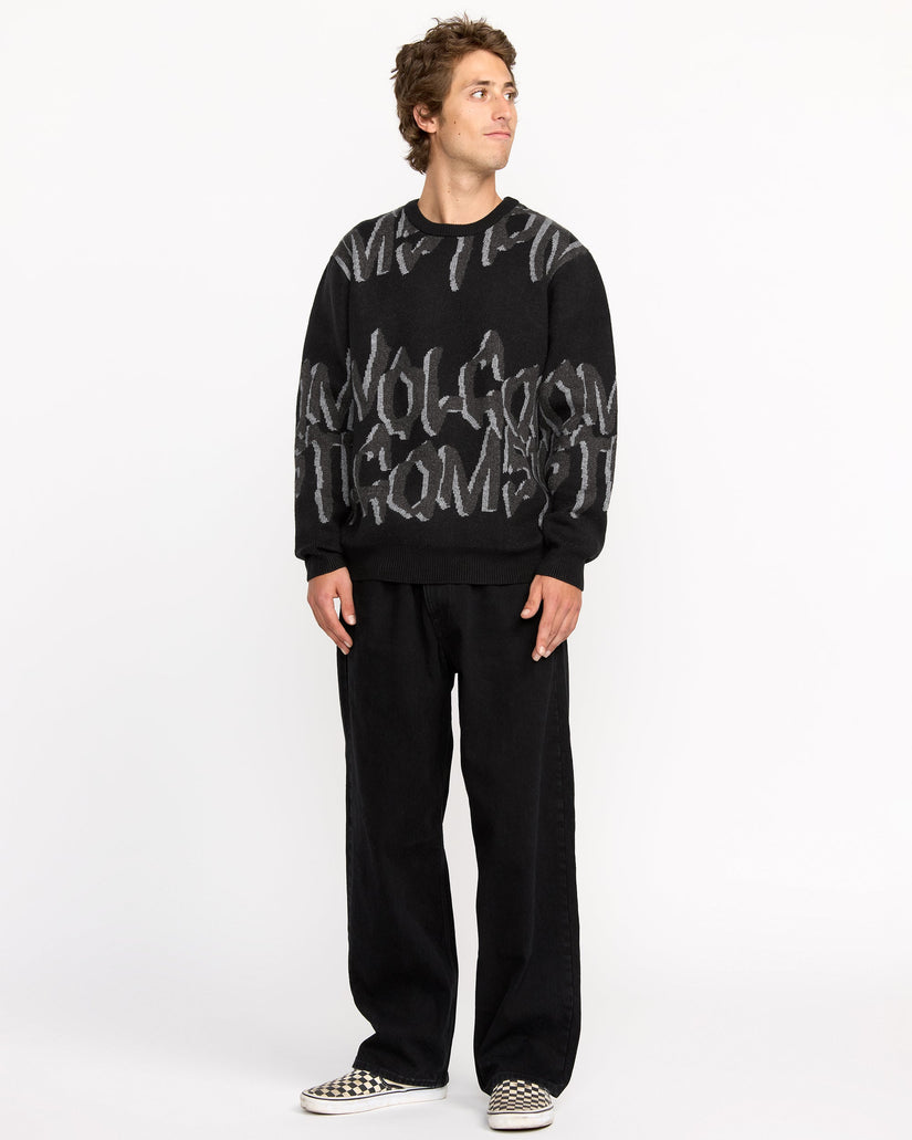 Pull Stone Jacquard - Black
