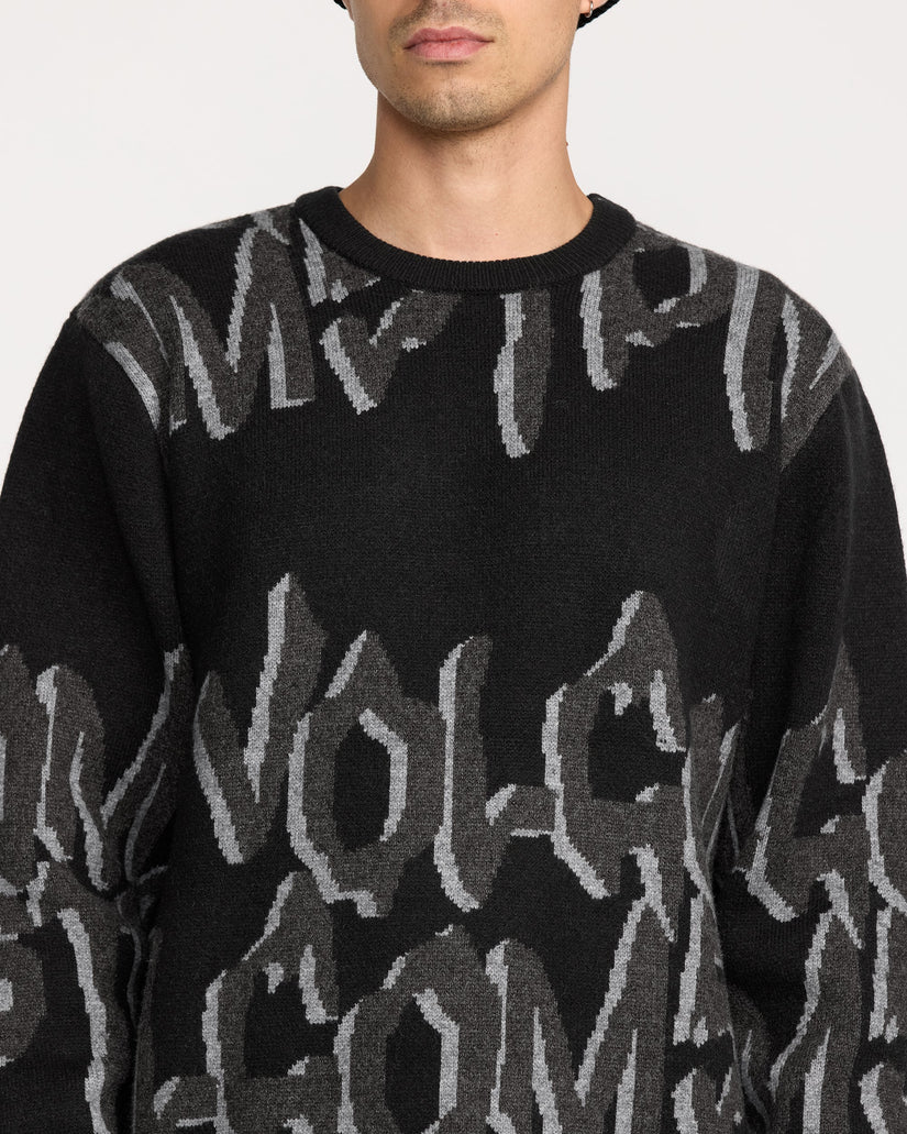 Pull Stone Jacquard - Black