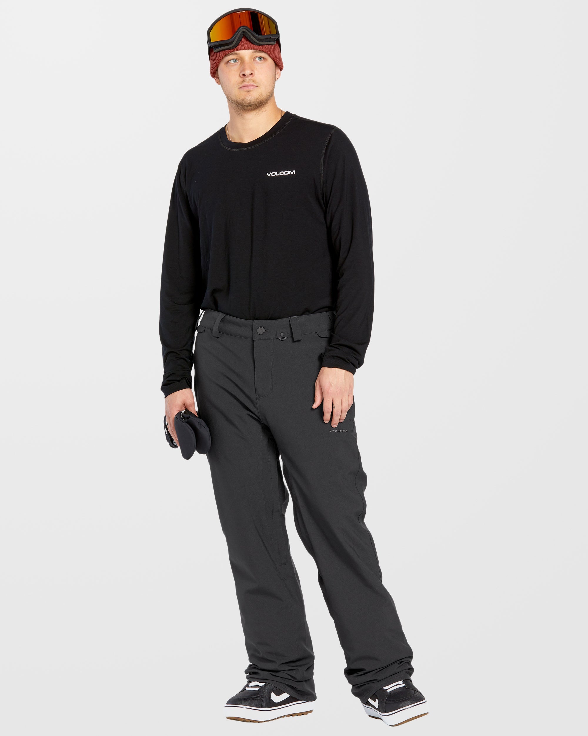 Pantalon Freakin Snow Chino - Black - Homme - Volcom France