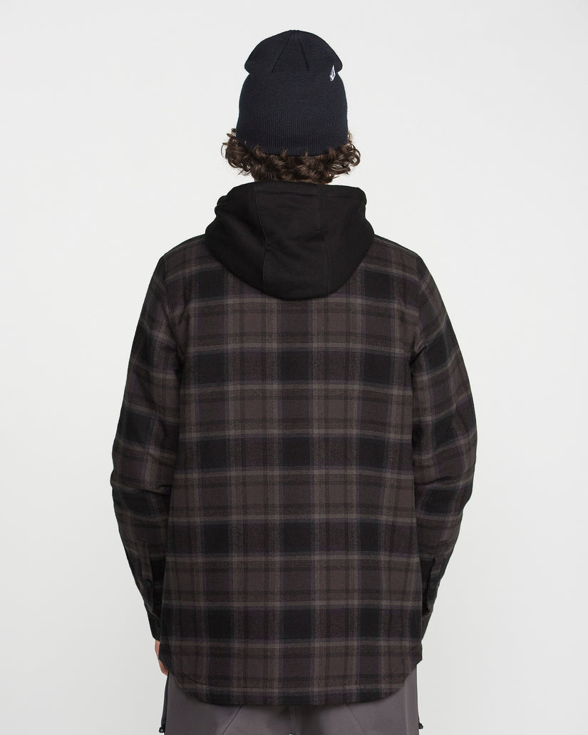 Veste Enson Insulated Riding Flannel - Black