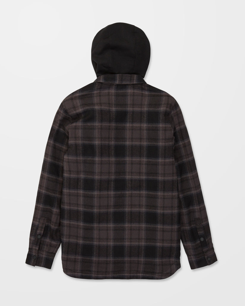 Veste Enson Insulated Riding Flannel - Black