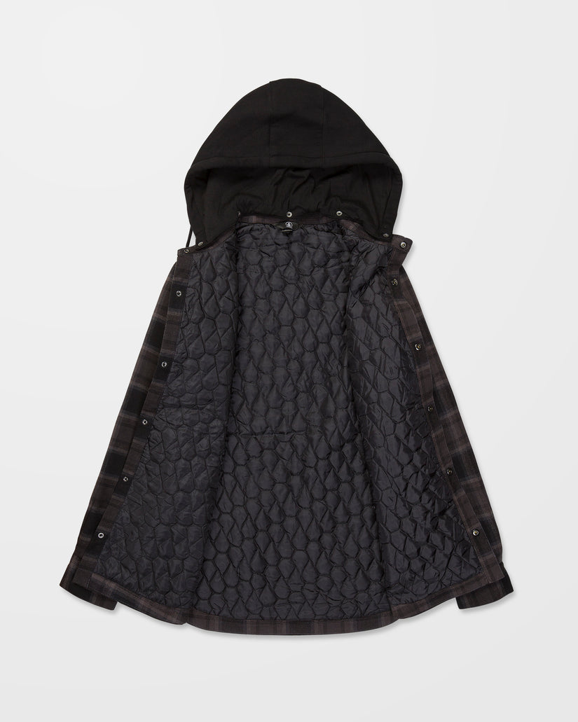 Veste Enson Insulated Riding Flannel - Black