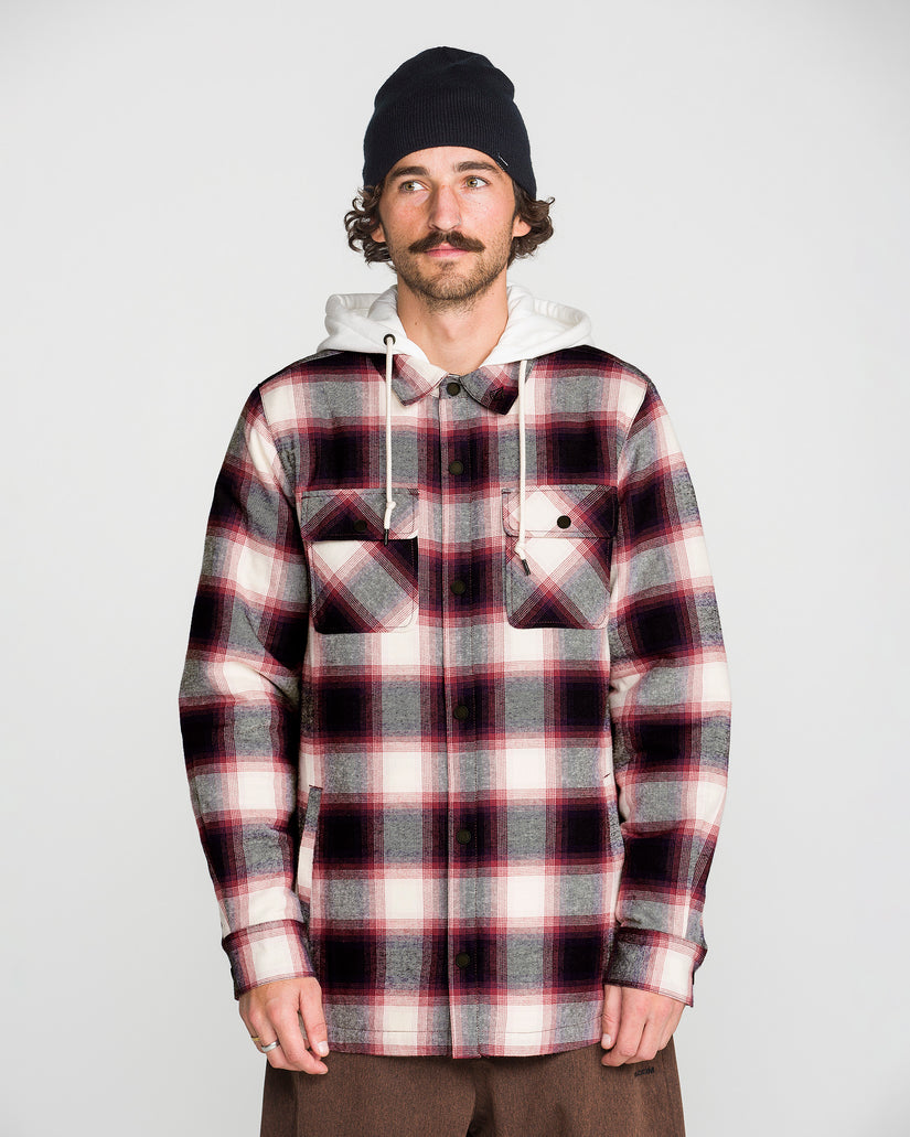 Veste Enson Insulated Riding Flannel - Blue