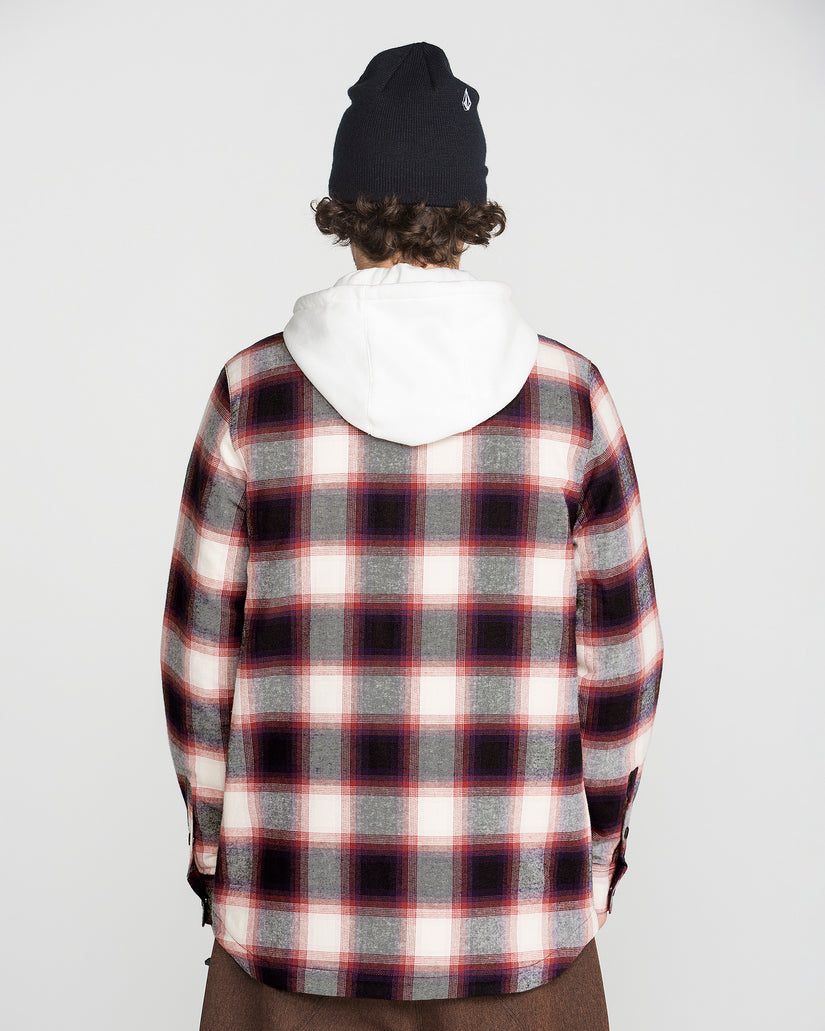 Veste Enson Insulated Riding Flannel - Blue