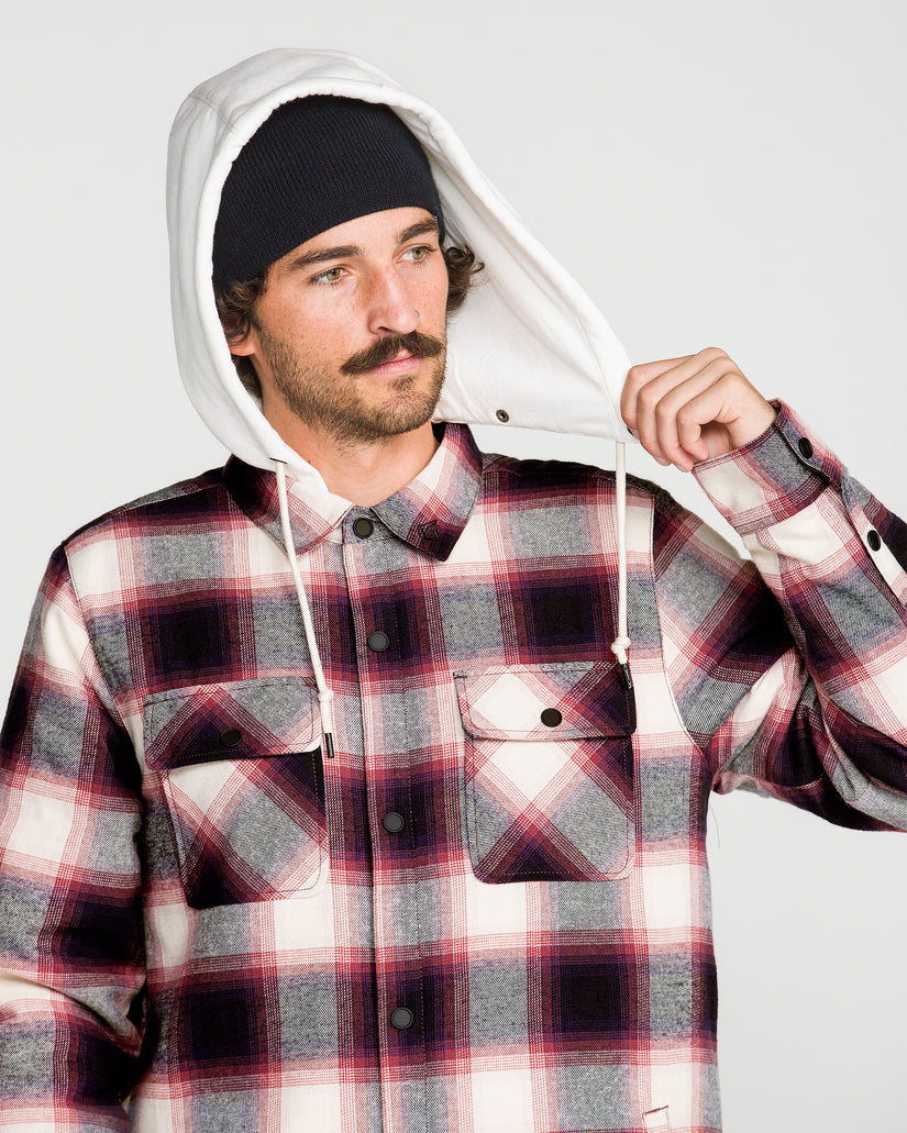 Veste Enson Insulated Riding Flannel - Blue