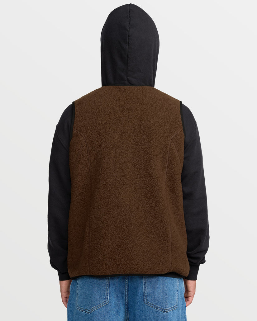 Veste sans manches Snowdrift - Brown
