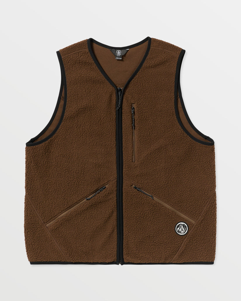 Veste sans manches Snowdrift - Brown
