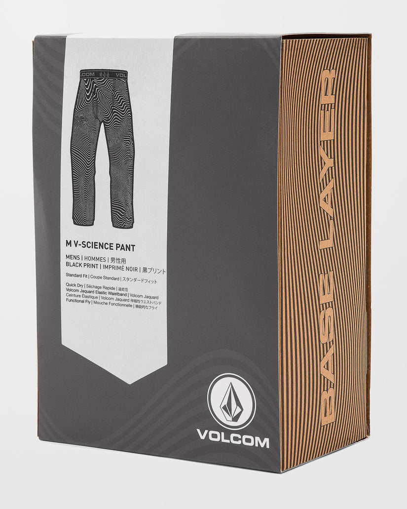 Pantalon première couche M V-Science - Black Print